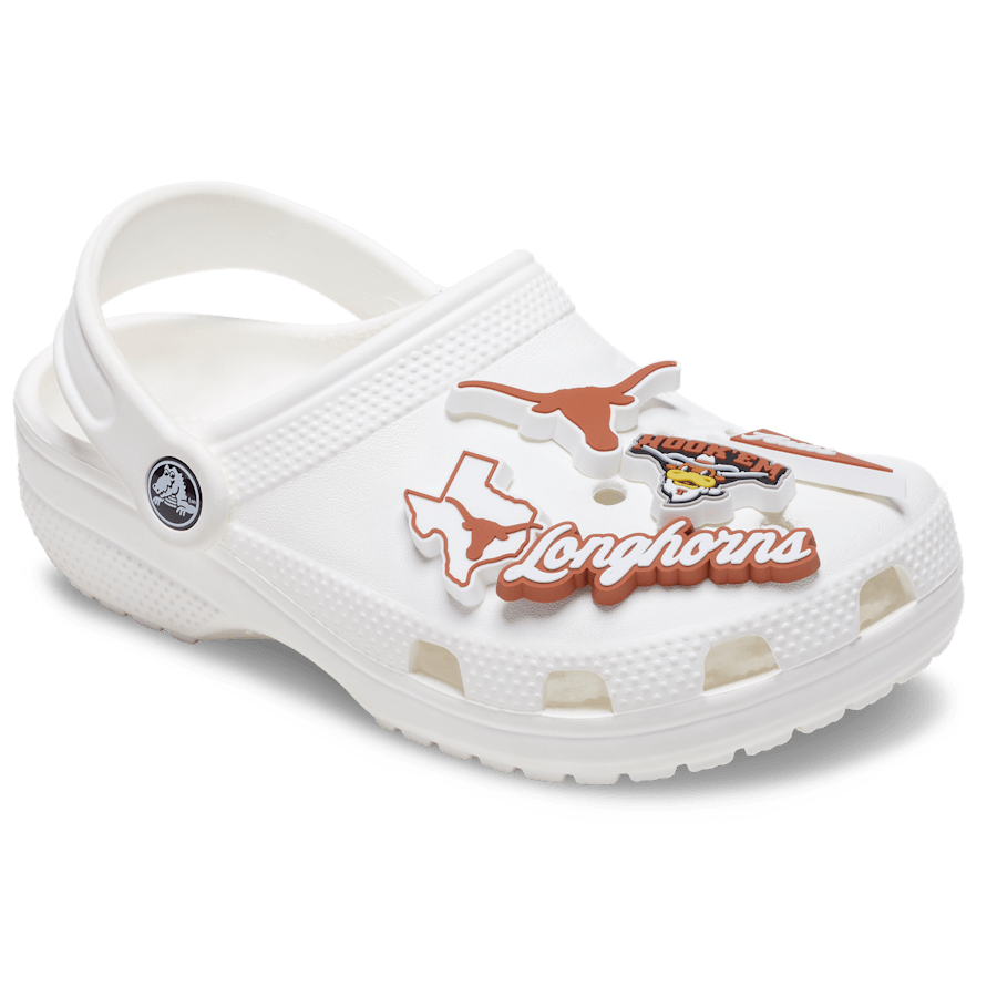Women|Men|Kids|Jibbitz™ Charms University of Texas 5 Pack Jibbitz™ charms | Crocs For sale