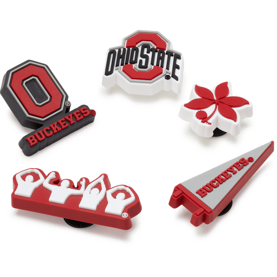 Women|Men|Jibbitz™ Charms Ohio State University 5 Pack Jibbitz™ charms | Crocs On sale