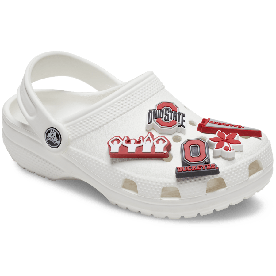Women|Men|Jibbitz™ Charms Ohio State University 5 Pack Jibbitz™ charms | Crocs On sale