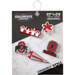 Women|Men|Jibbitz™ Charms Ohio State University 5 Pack Jibbitz™ charms | Crocs On sale