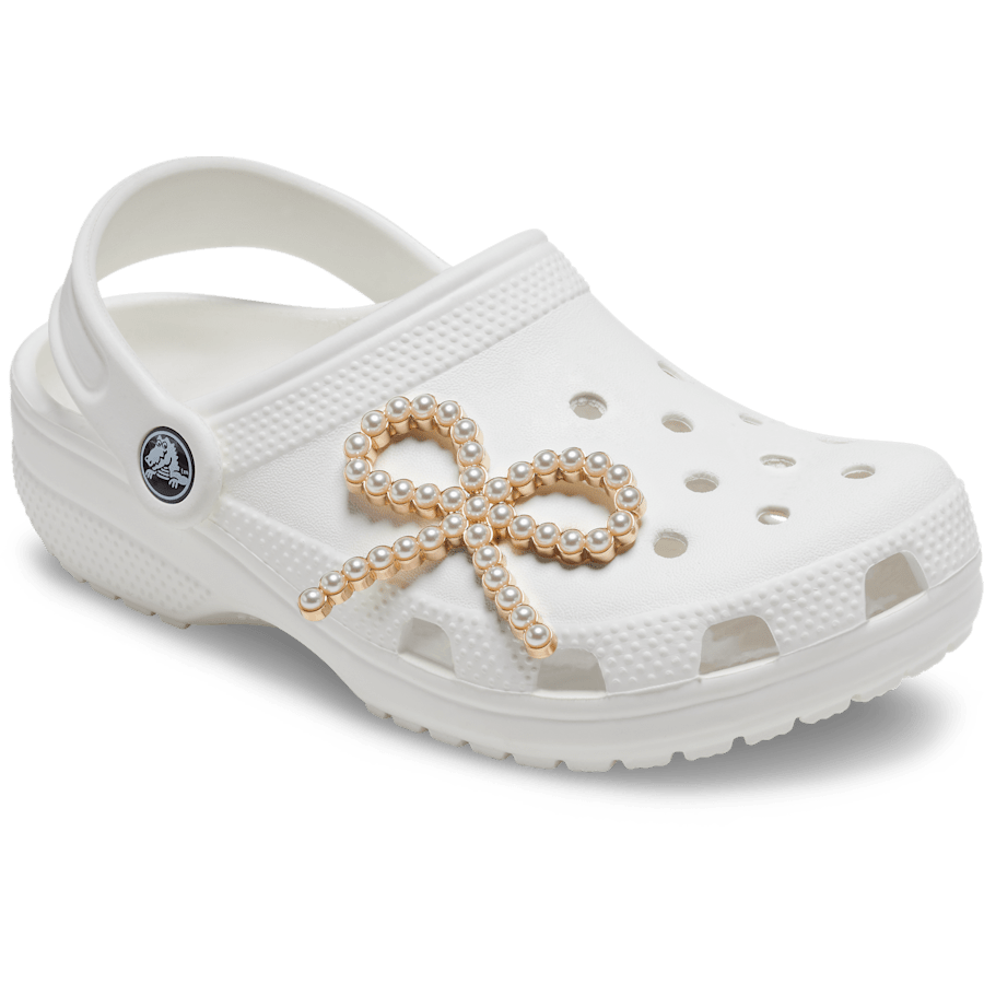 Women|Men|Jibbitz™ Charms Pearl Bow Jibbitz™ charms | Crocs