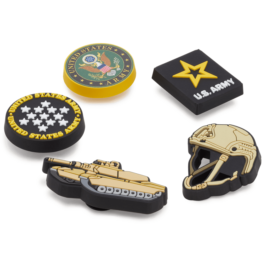 Women|Men|Kids|Jibbitz™ Charms US Army 5 Pack 2 Jibbitz™ charms | Crocs