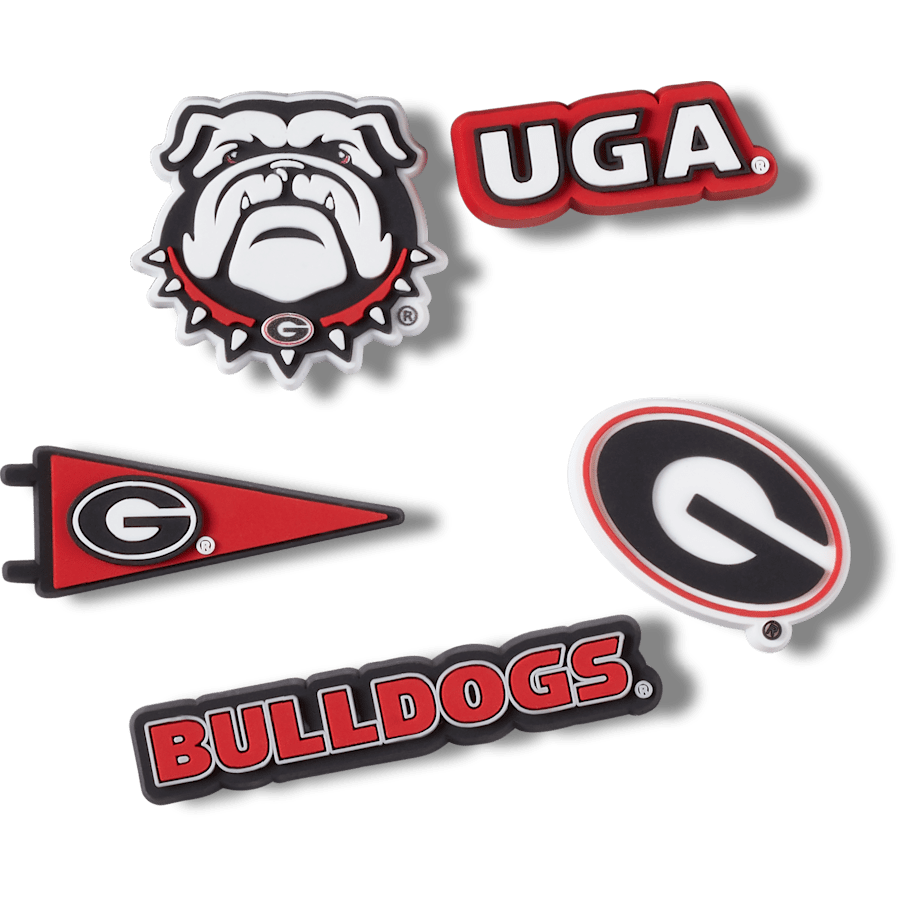 Women|Men|Kids|Jibbitz™ Charms University of Georgia 5 Pack Jibbitz™ charms | Crocs us