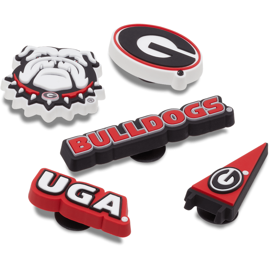 Women|Men|Kids|Jibbitz™ Charms University of Georgia 5 Pack Jibbitz™ charms | Crocs us