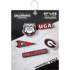 Women|Men|Kids|Jibbitz™ Charms University of Georgia 5 Pack Jibbitz™ charms | Crocs us
