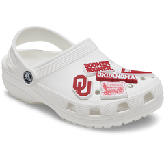 Women|Men|Kids|Jibbitz™ Charms Univ of Oklahoma 5 Pack Jibbitz™ charms | Crocs For sale