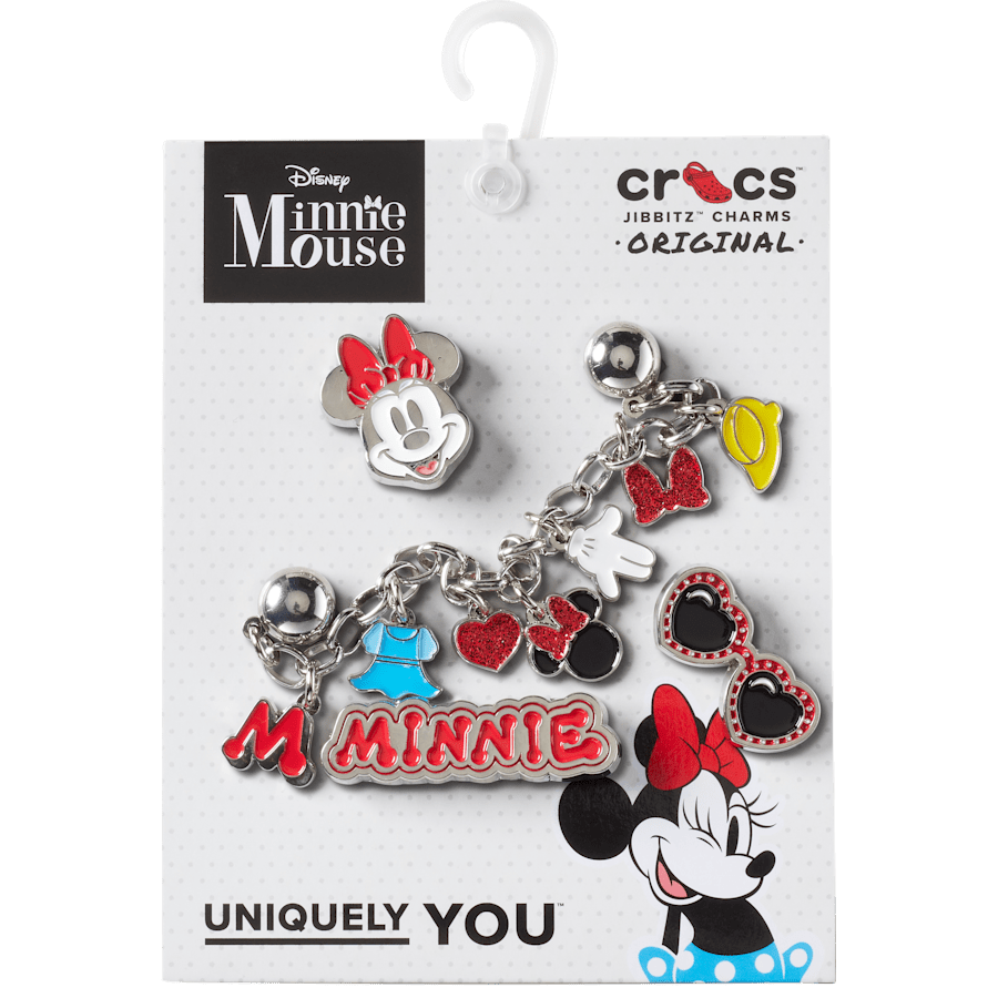 Women|Men|Kids|Jibbitz™ Charms Minnie Mouse 5 Pack Jibbitz™ charms | Crocs