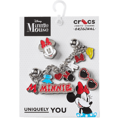 Women|Men|Kids|Jibbitz™ Charms Minnie Mouse 5 Pack Jibbitz™ charms | Crocs
