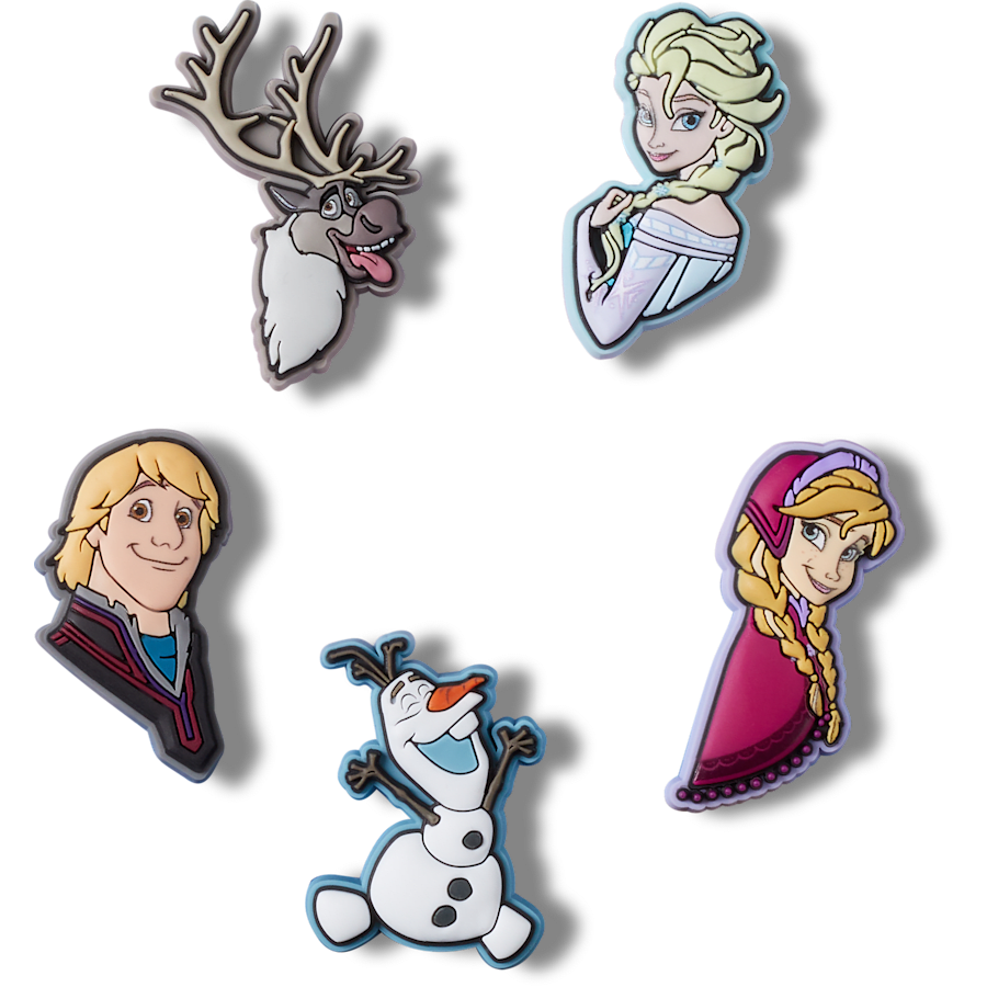 Women|Men|Kids|Jibbitz™ Charms Frozen 5 Pack Jibbitz™ charms | Crocs Online