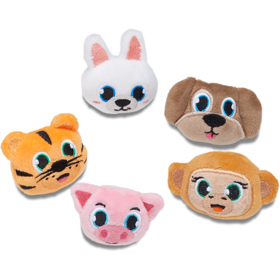 Women|Men|Jibbitz™ Charms Fuzzy Animal 5 Pack Jibbitz™ charms | Crocs Discount