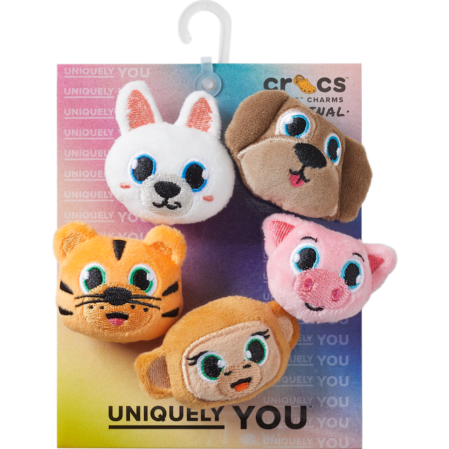 Women|Men|Jibbitz™ Charms Fuzzy Animal 5 Pack Jibbitz™ charms | Crocs Discount