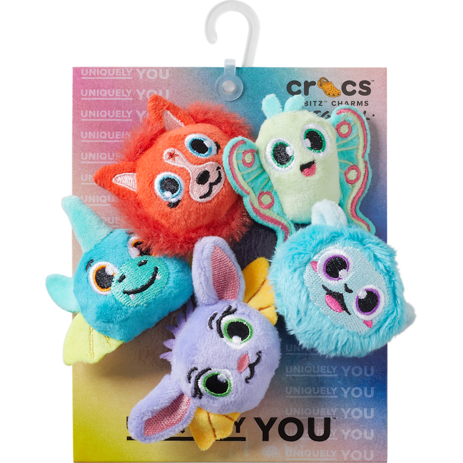 Women|Men|Jibbitz™ Charms Fuzzy Fantasy Animals 5 Pack Jibbitz™ charms | Crocs