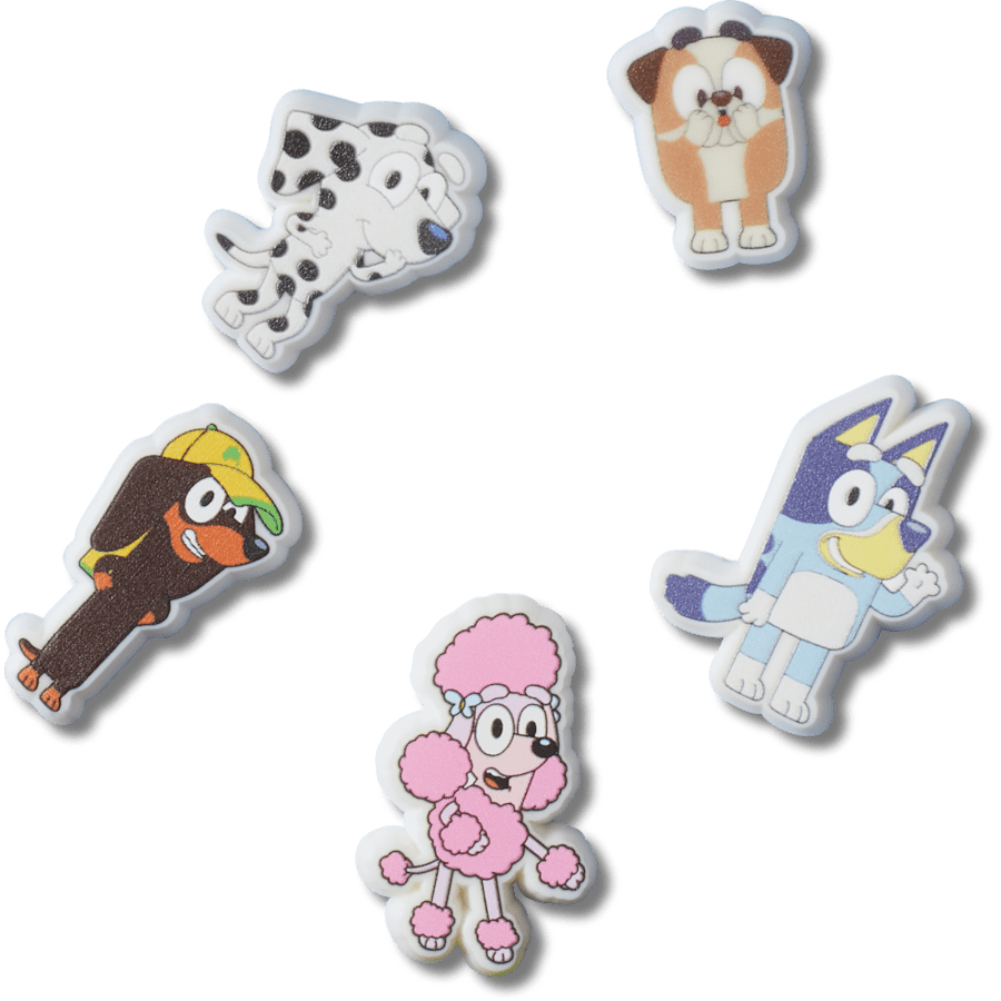Women|Men|Kids|Jibbitz™ Charms Bluey 5Pack Jibbitz™ charms | Crocs Sale