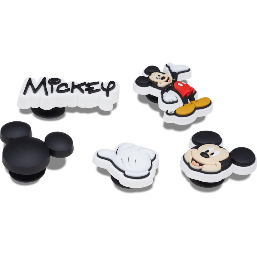 Women|Men|Kids|Jibbitz™ Charms Disney Mickey 5 Pack Jibbitz™ charms | Crocs Online