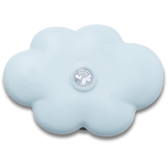 Women|Men Blue Flower With Crystal Jibbitz™ charms | Crocs Outlet