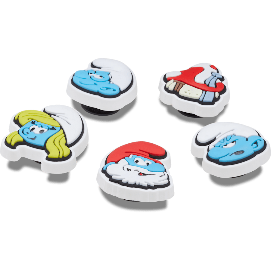 Women|Men|Kids|Jibbitz™ Charms Smurfs 5 Pack Jibbitz™ charms | Crocs Outlet