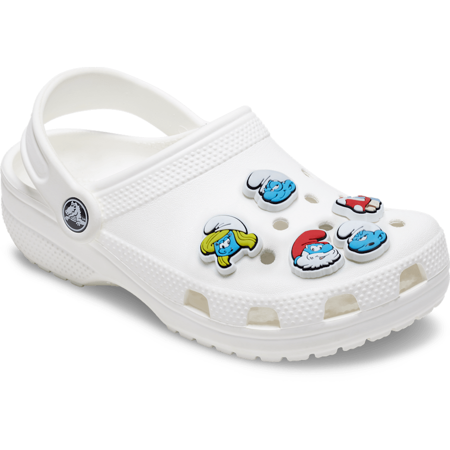Women|Men|Kids|Jibbitz™ Charms Smurfs 5 Pack Jibbitz™ charms | Crocs Outlet