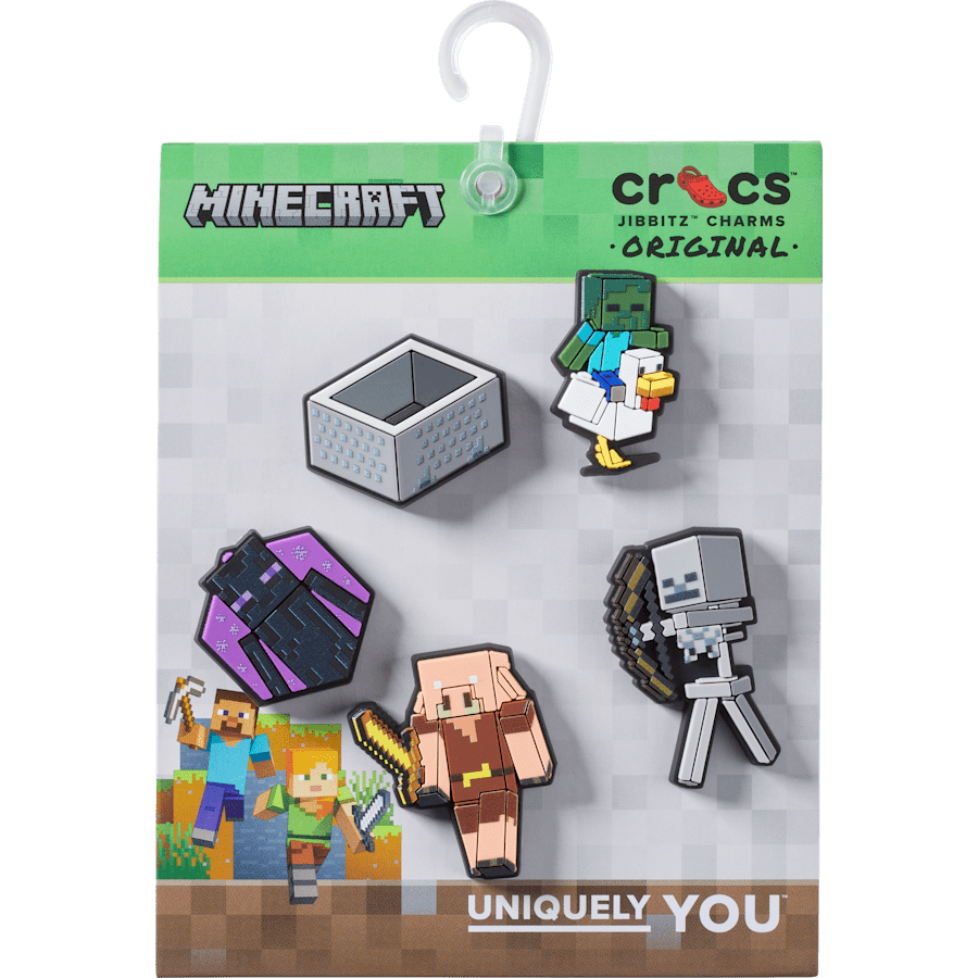 Women|Men|Kids|Jibbitz™ Charms Minecraft 5 Pack Jibbitz™ charms | Crocs