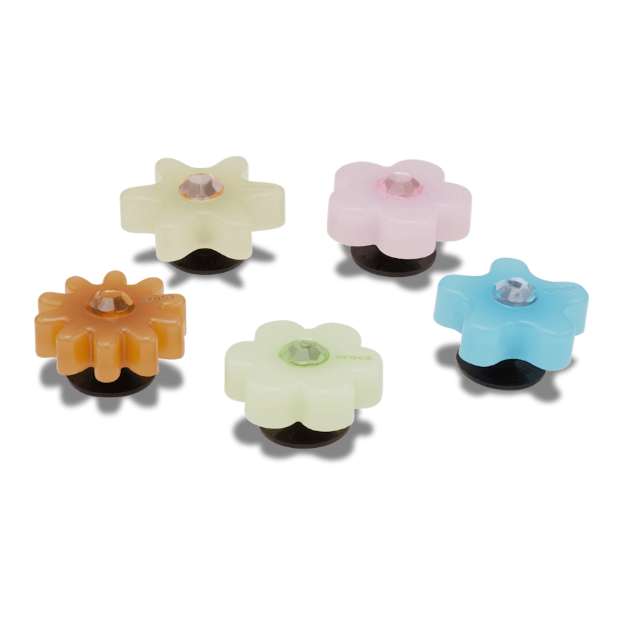 Women|Men|Jibbitz™ Charms Enlighten Flower 5 Pack Jibbitz™ charms | Crocs Sale
