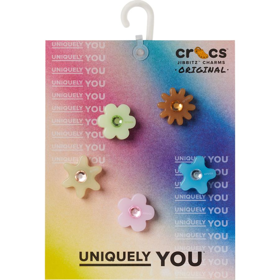 Women|Men|Jibbitz™ Charms Enlighten Flower 5 Pack Jibbitz™ charms | Crocs Sale