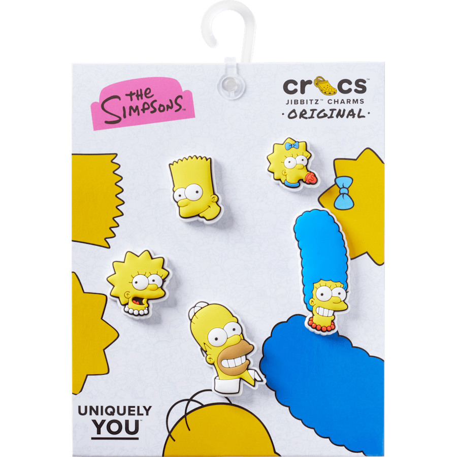 Women|Men|Kids|Jibbitz™ Charms The Simpsons 5 Pack Jibbitz™ charms | Crocs Sale
