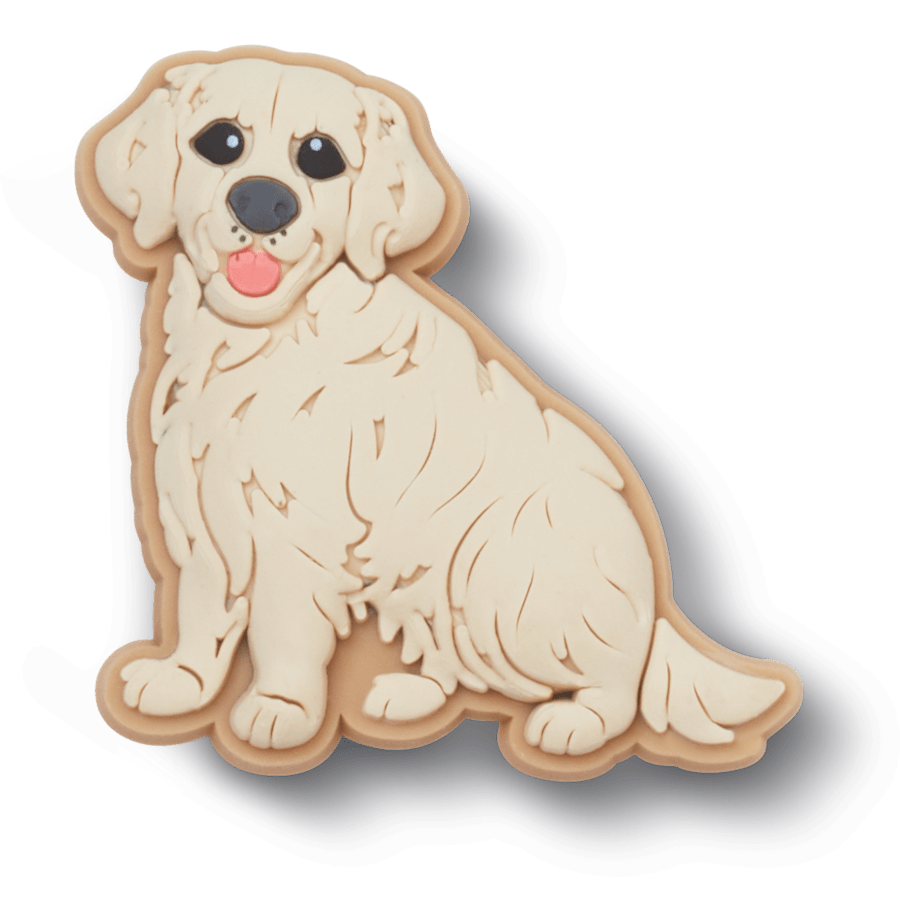 Women|Men|Jibbitz™ Charms b'Golden Retriever Puppy Jibbitz Shoe Charm' | Crocs Outlet