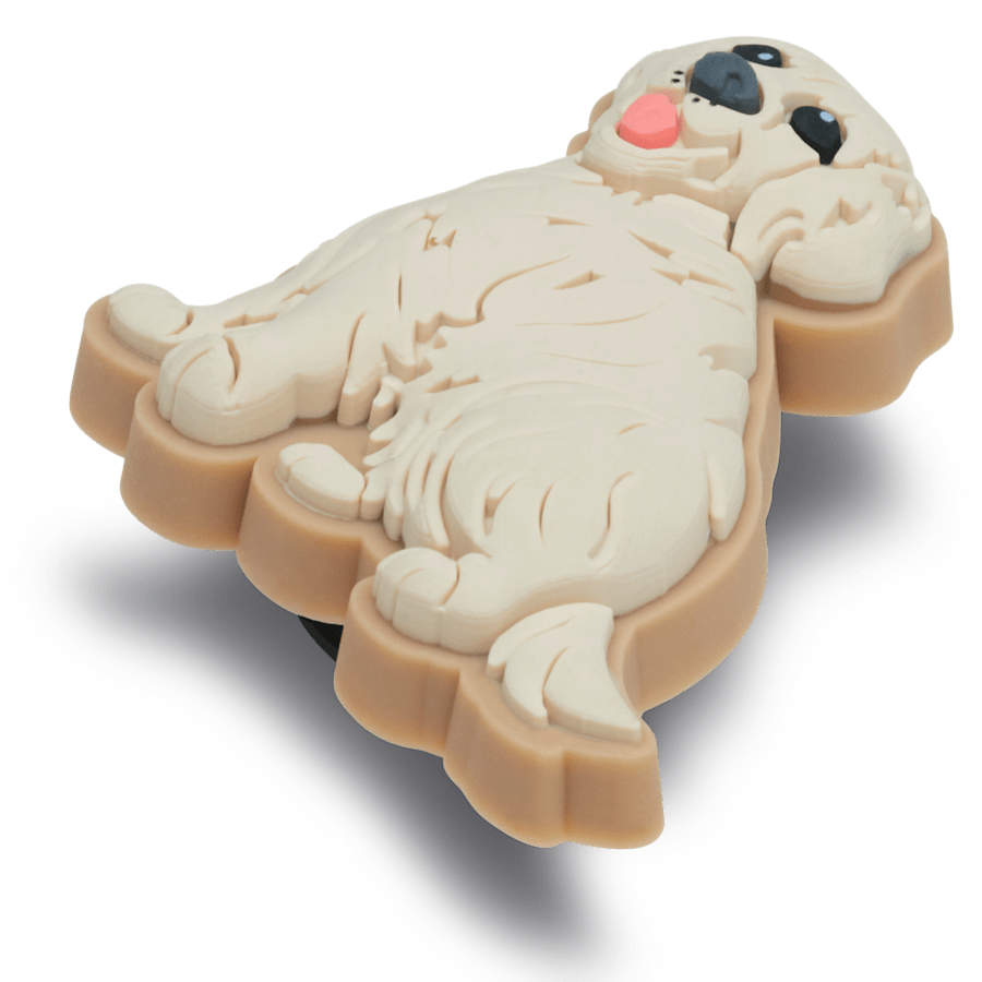 Women|Men|Jibbitz™ Charms b'Golden Retriever Puppy Jibbitz Shoe Charm' | Crocs Outlet