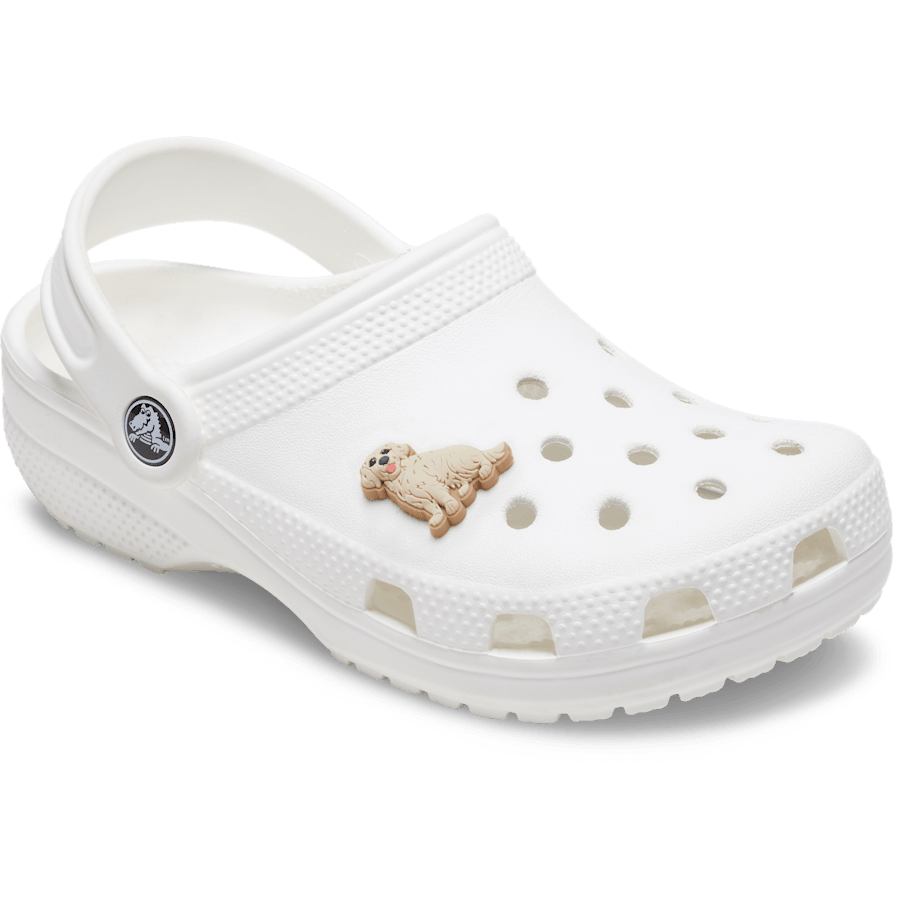 Women|Men|Jibbitz™ Charms b'Golden Retriever Puppy Jibbitz Shoe Charm' | Crocs Outlet