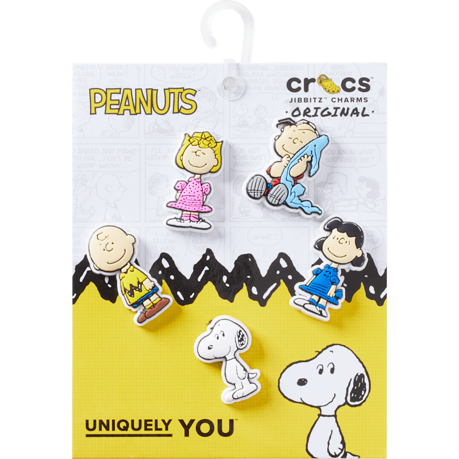 Women|Men|Kids|Jibbitz™ Charms Peanuts II 5 Pack Jibbitz™ charms | Crocs Sale