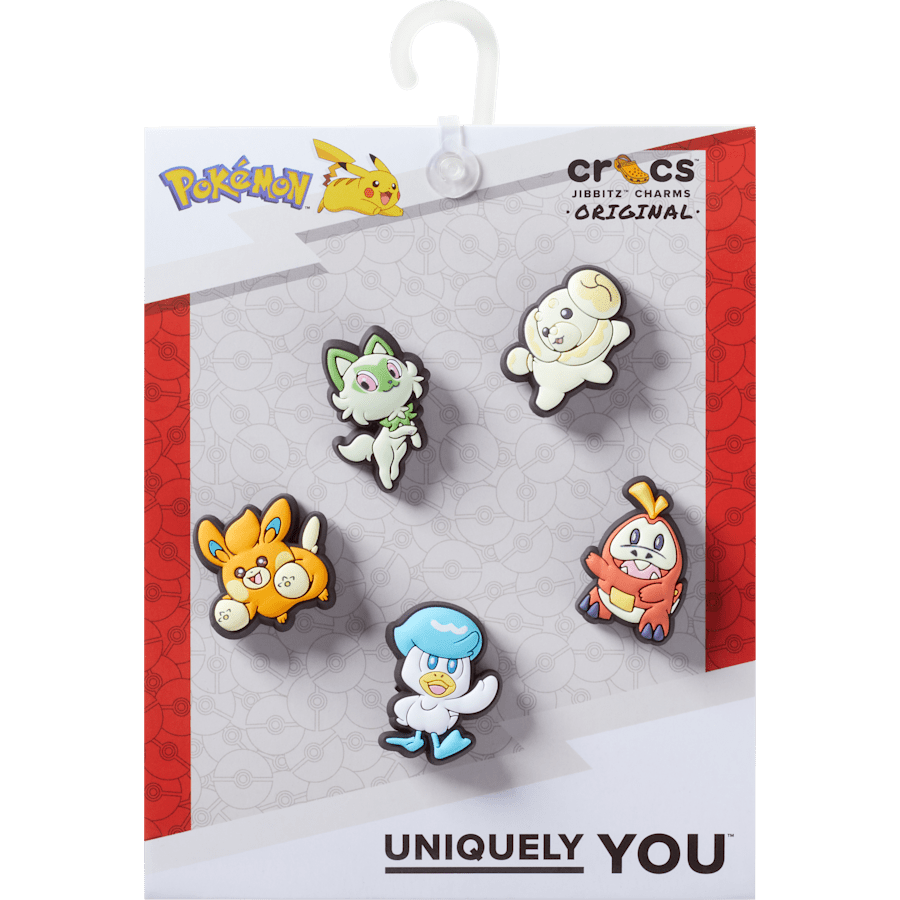 Women|Men|Kids|Jibbitz™ Charms Pokemon Paldea 5 Pack Jibbitz™ charms | Crocs Near me