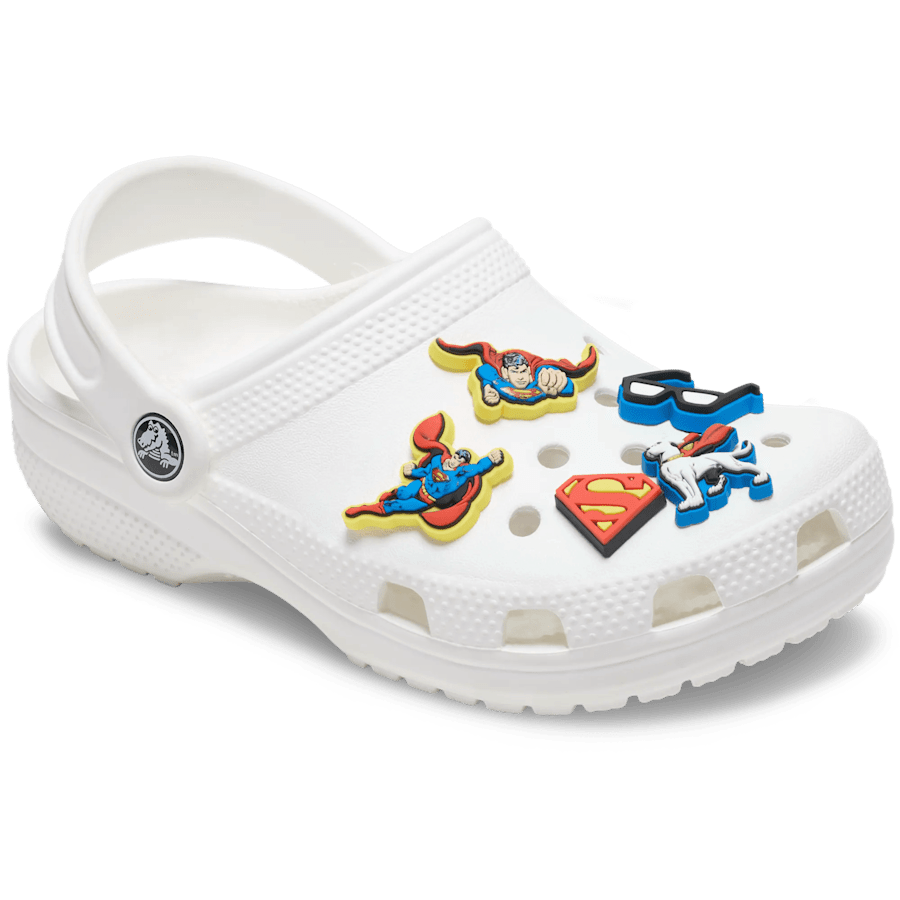 Women|Men|Kids|Jibbitz™ Charms Superman 5 Pck Jibbitz™ charms | Crocs Discount