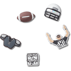Women|Men|Jibbitz™ Charms Football Team 5 Pack Jibbitz™ charms | Crocs Near me