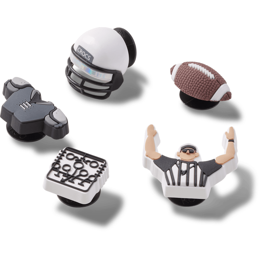 Women|Men|Jibbitz™ Charms Football Team 5 Pack Jibbitz™ charms | Crocs Near me