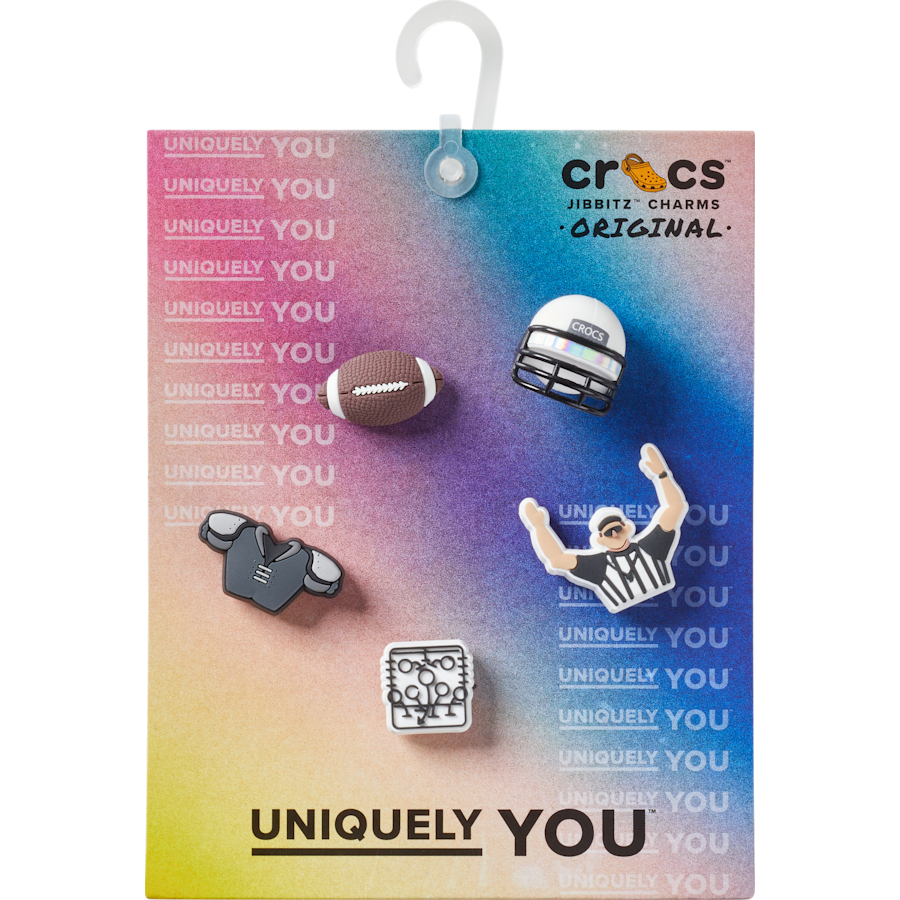 Women|Men|Jibbitz™ Charms Football Team 5 Pack Jibbitz™ charms | Crocs Near me