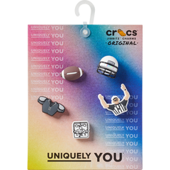 Women|Men|Jibbitz™ Charms Football Team 5 Pack Jibbitz™ charms | Crocs Near me