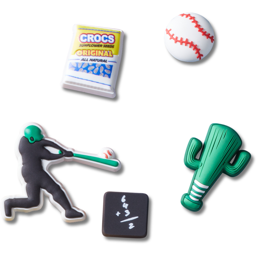 Women|Men|Jibbitz™ Charms Baseball Team 5 Pack Jibbitz™ charms | Crocs On sale