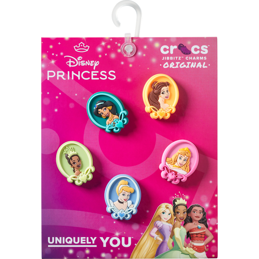 Women|Men|Kids|Jibbitz™ Charms Disney Princess 5 Pack Jibbitz™ charms | Crocs us