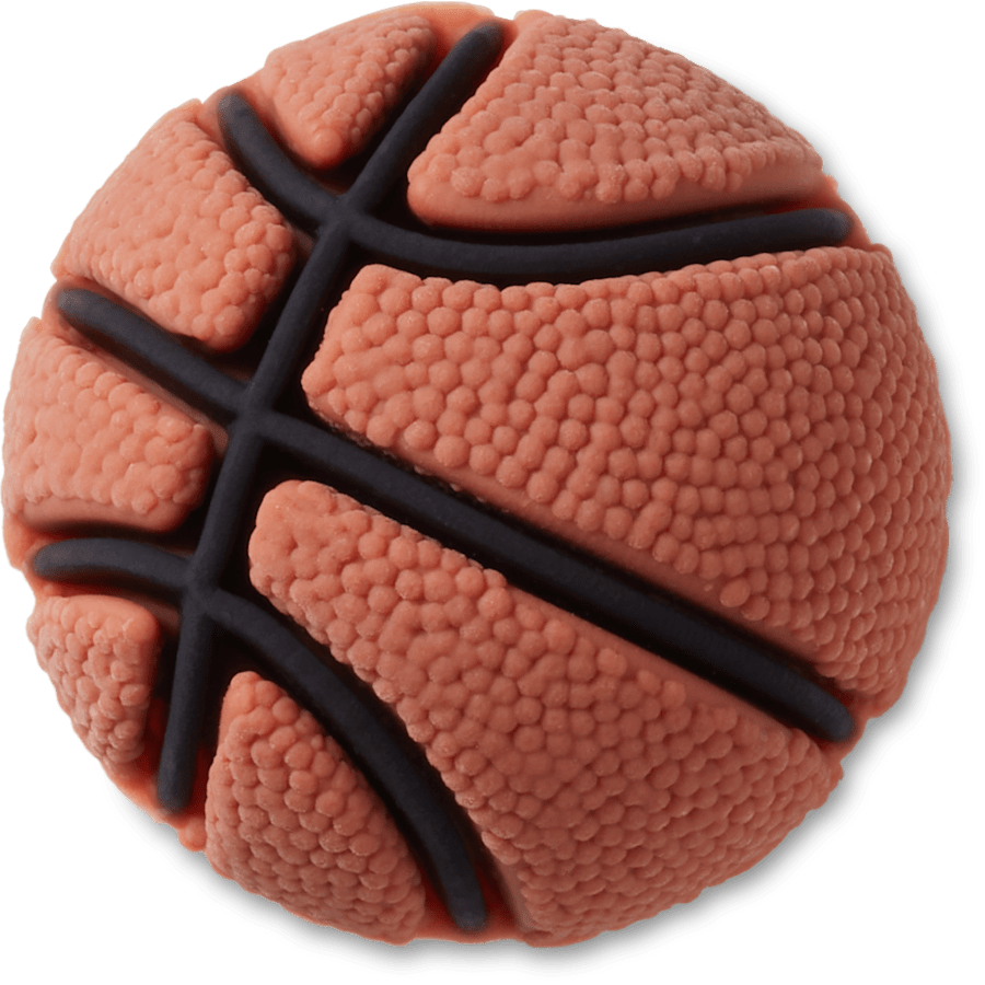 Women|Men|Jibbitz™ Charms Textured Basketball Jibbitz™ charms | Crocs