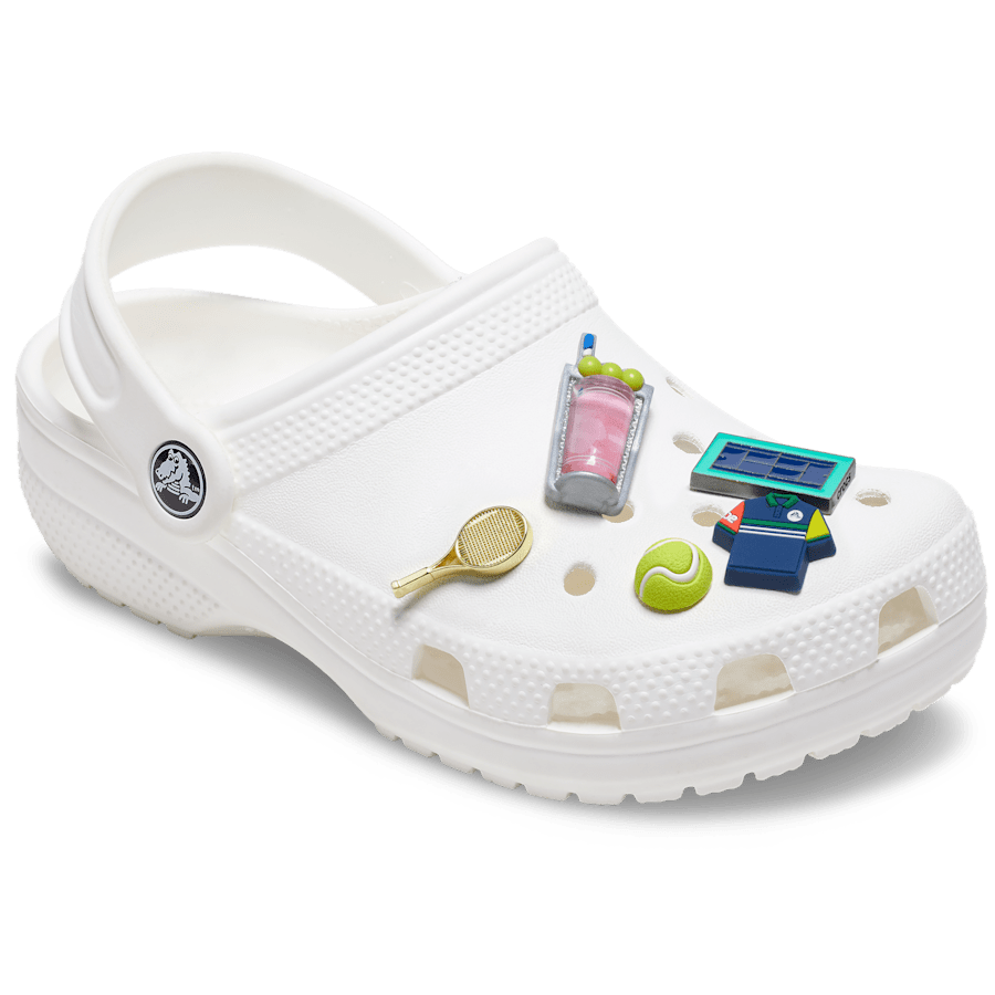 Women|Men|Jibbitz™ Charms Day at The Tennis Court 5 Pack Jibbitz™ charms | Crocs On sale