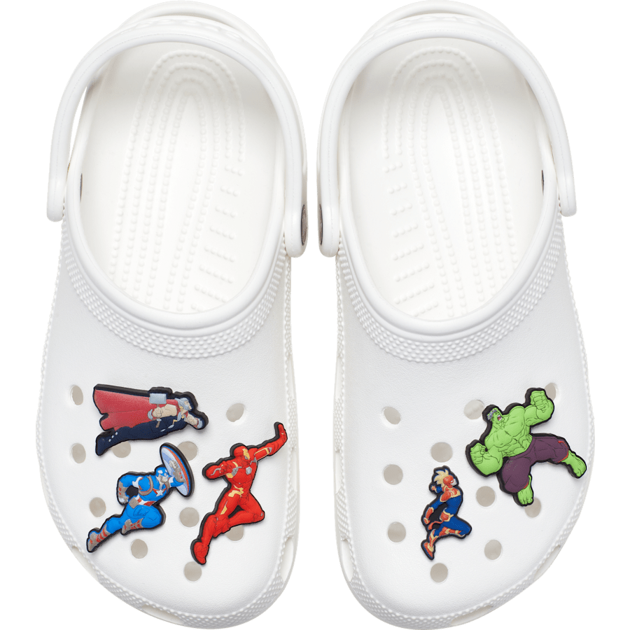 Women|Men|Kids|Jibbitz™ Charms Avengers Heroes 5PCk Jibbitz™ charms | Crocs Near me