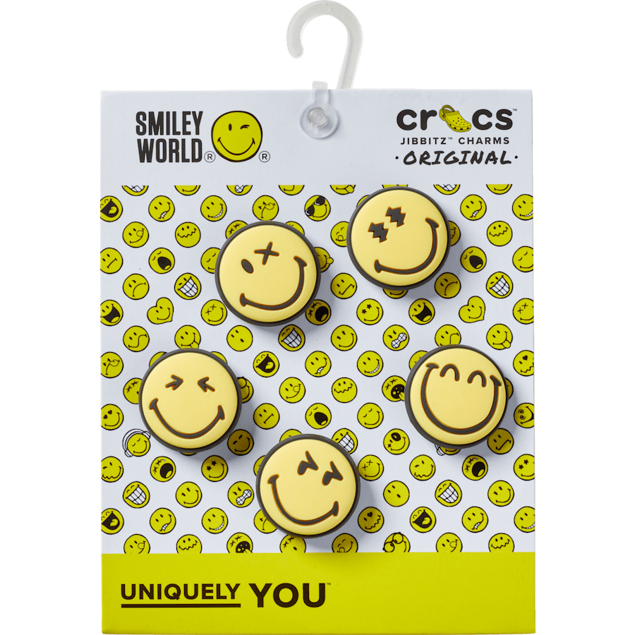Women|Men|Jibbitz™ Charms Smileyworld 5Pck Jibbitz™ charms | Crocs Sale