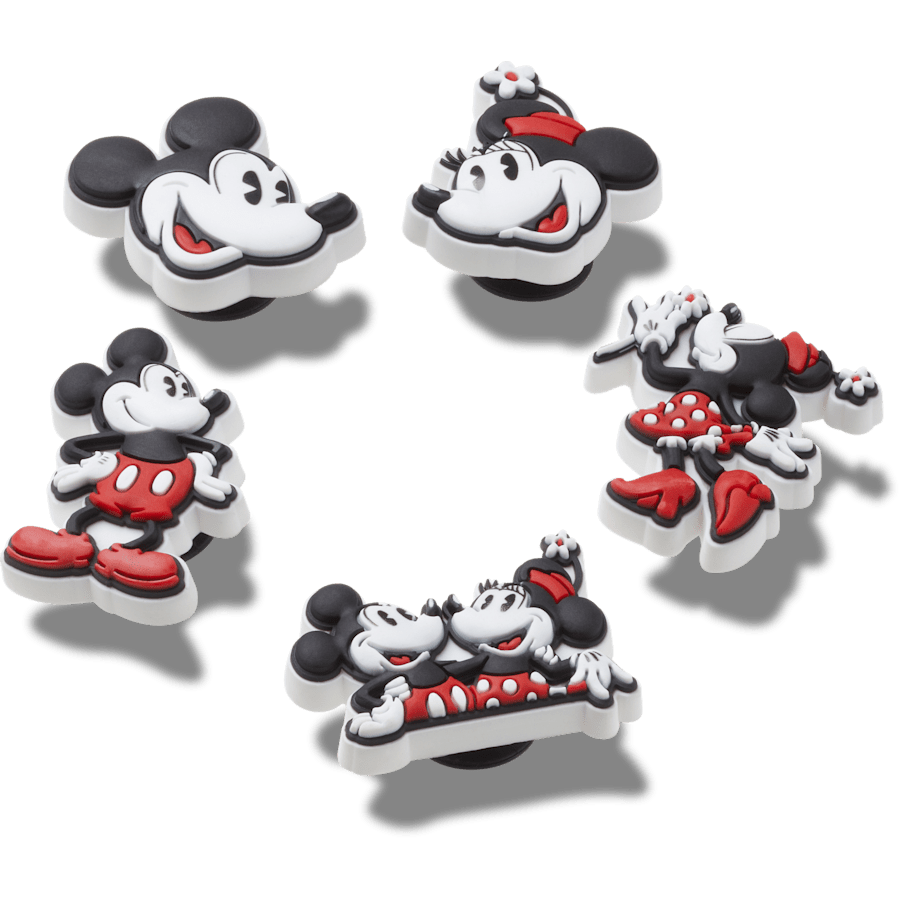Women|Men|Kids|Jibbitz™ Charms Mickey and Minnie PVC 5 Pack Jibbitz™ charms | Crocs For sale