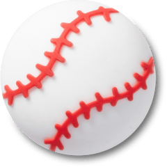 Women|Men|Jibbitz™ Charms Textured Baseball Jibbitz™ charms | Crocs For sale