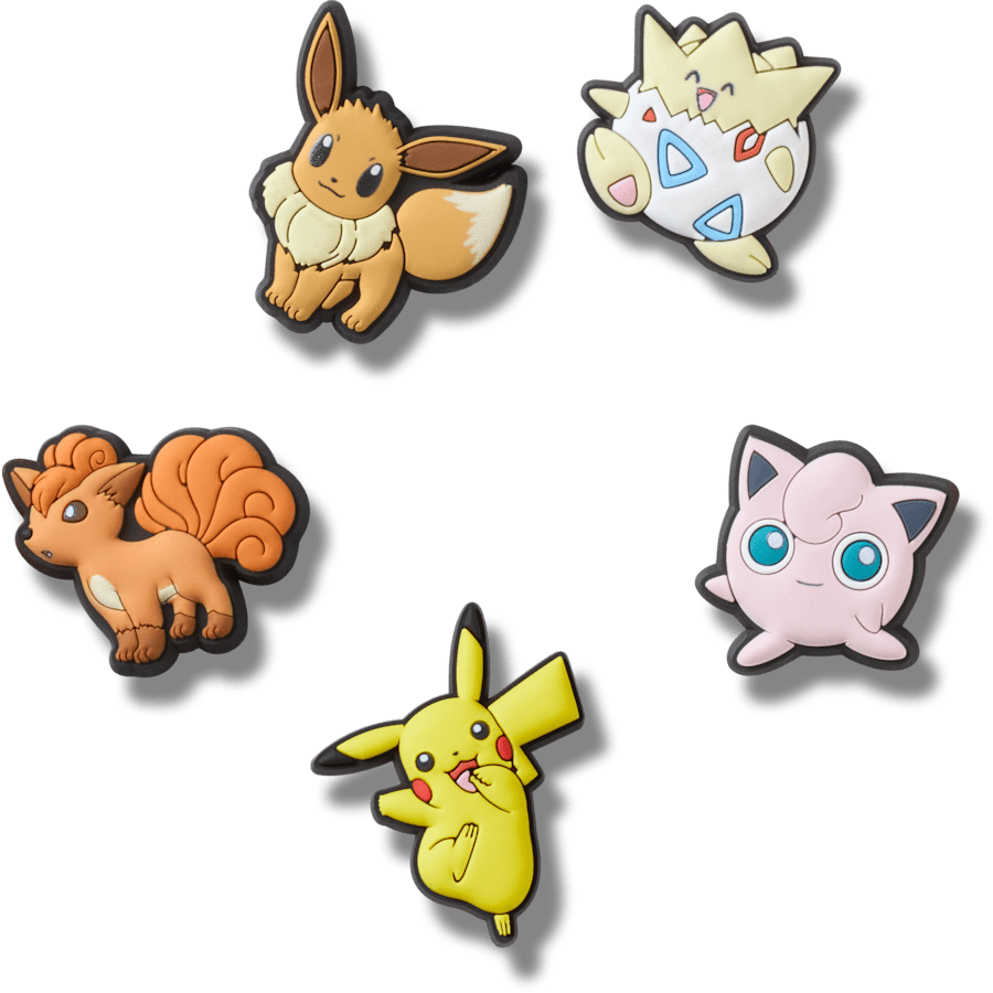 Women|Men|Jibbitz™ Charms Pokemon Character 5 Pck Jibbitz™ charms | Crocs us