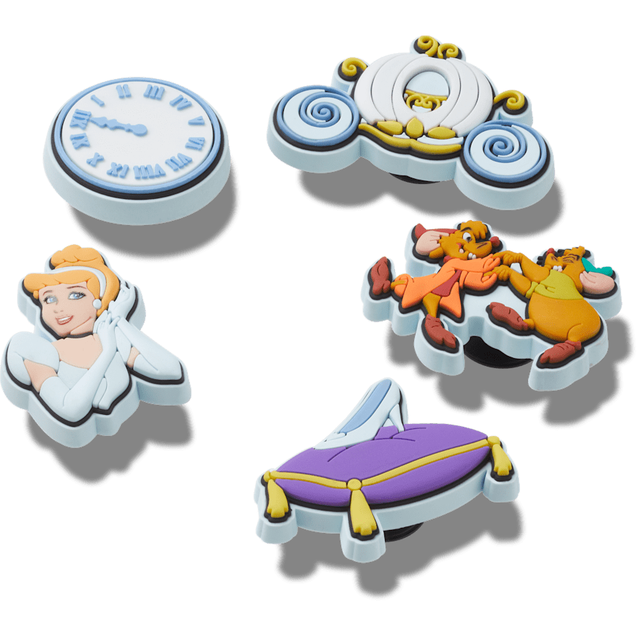 Women|Men|Kids|Jibbitz™ Charms Cinderella 5 Pack Jibbitz™ charms | Crocs