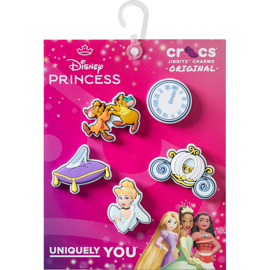 Women|Men|Kids|Jibbitz™ Charms Cinderella 5 Pack Jibbitz™ charms | Crocs
