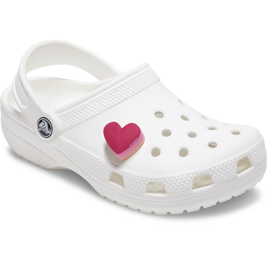 Women|Men|Jibbitz™ Charms Stacked Pink Heart Jibbitz™ charms | Crocs Outlet