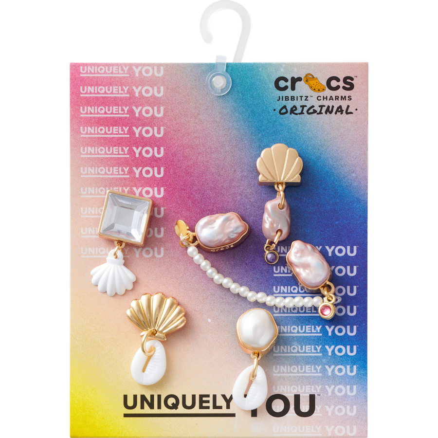 Women|Men|Kids|Jibbitz™ Charms Elevated Pearl 5 Pack Jibbitz™ charms | Crocs Outlet