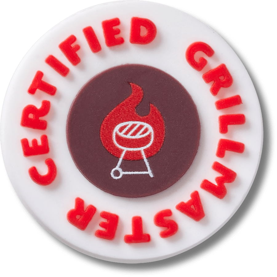 Women|Men|Jibbitz™ Charms Certified Grill Master Badge Jibbitz™ charms | Crocs Online