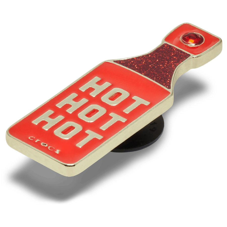 Women|Men|Jibbitz™ Charms Gold Hot Hot Hot Sauce Jibbitz™ charms | Crocs Outlet
